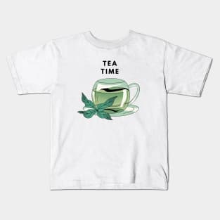 Tea Time Kids T-Shirt